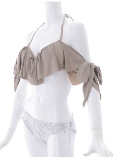 画像15: 【即日発送】【ビキニ】【水着】サイドリボンフリルビキニ[YMT][M210-HS-23NN] (15)