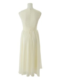 画像19: ウエストギャザーラメシフォンフレアワンピースドレス【S-Lサイズ/2カラー】[OF03B] (19)