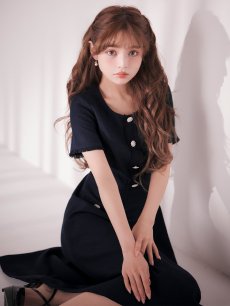 モデル:吉木千沙都(ちぃぽぽ) 身長:158cm　着用サイズ:Sサイズ