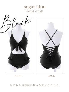 画像17: 【即日発送】【水着セール】【ビキニ】【水着】ストリボンワンピースビキニ[YMT] (17)