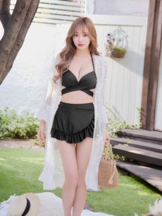 画像21: 【即日発送】【ビキニ】【水着】ホルターネックハイウエストビキニ[YMT] (21)