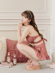 画像23: 【即日発送】【ビキニ】【水着】ホルターネックハイウエストビキニ[YMT] (23)