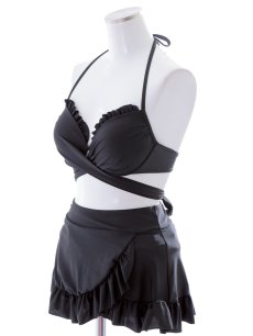 画像34: 【即日発送】【ビキニ】【水着】ホルターネックハイウエストビキニ[YMT] (34)