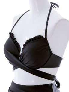 画像35: 【即日発送】【ビキニ】【水着】ホルターネックハイウエストビキニ[YMT] (35)