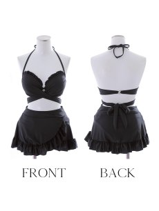 画像33: 【即日発送】【ビキニ】【水着】ホルターネックハイウエストビキニ[YMT] (33)