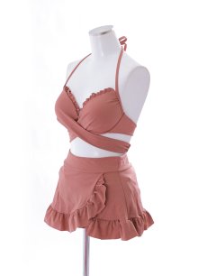 画像29: 【即日発送】【ビキニ】【水着】ホルターネックハイウエストビキニ[YMT] (29)