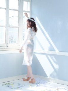 画像23: 【即日発送】【ビキニ】【水着】ショルダーフリルクロスビキニ/無地/シンプル[YMT] (23)