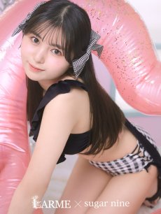 画像3: 【即日発送】【水着セール】【ビキニ】【水着】ギンガムフリルビキニ[M190-SW-23PY][YMT] (3)