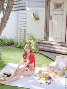 画像7: 【即日発送】【ビキニ】【水着】パフスリーブ2wayビキニ[M200-SW-23PY][YMT] (7)