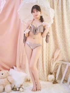 画像4: 【即日発送】【ビキニ】【水着】サイドリボンフリルビキニ(MG-SN003)（MG-B008）[YMT] (4)