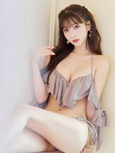 画像21: 【即日発送】【ビキニ】【水着】サイドリボンフリルビキニ(MG-SN003)（MG-B008）[YMT] (21)