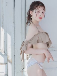 画像8: 【即日発送】【ビキニ】【水着】サイドリボンフリルビキニ[YMT][M210-HS-23NN] (8)