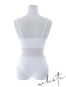 画像15: 【即日発送】【ビキニ】【水着】バストパール&ショルダーチェーンビキニ 2点セット[YMT] (15)