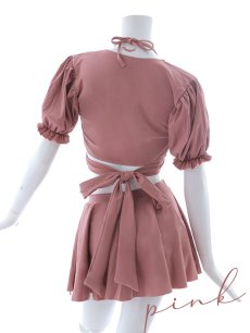 画像18: 【即日発送】【ビキニ】【水着】羽織＆スカート付き4WAYビキニ 4点セット 4点セット[FB01] (18)