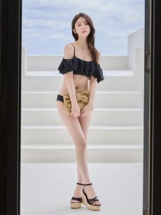 画像28: 【即日発送】【ビキニ】【水着】バルーンガーリービキニ   2点セット[FB01] (28)