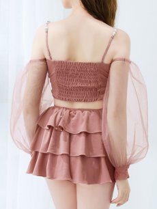 モデル：加藤ナナ　身長：160cm　着用サイズ：Sサイズ