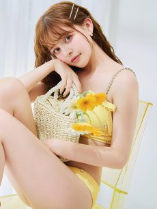 画像14: 【即日発送】【ビキニ】【水着】サイドリボンビジュースタッズビキニ 2点セット [YMT] (14)