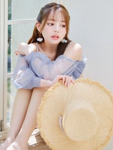 画像20: 【即日発送】【ビキニ】【水着】オフショルダーシアースリーブビキニ [YMT] (20)