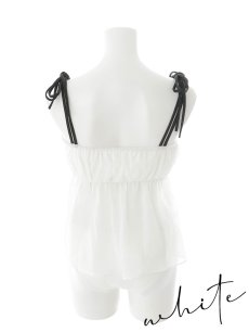 画像20: 【即日発送】【ビキニ】【水着】リボンストラップガーリービキニ   2点セット[YMT] (20)