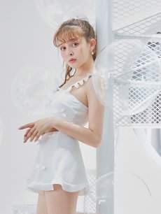 画像16: 【即日発送】【ビキニ】【水着】立体リボンフリルスカートビキニ  3点セット [YMT] (16)