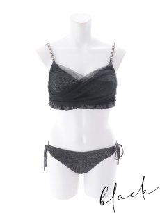 画像48: 【即日発送】【ビキニ】【水着】ラメチュールバックリボンビキニ [FB01]【一部予約商品/6月上旬発送予定】 (48)