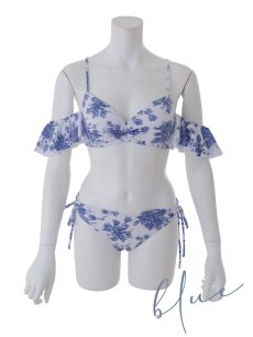 画像26: 【ビキニ】【水着】オフショル花柄リゾートビキニ 2点セット [FB01]【予約 / 6月中旬発送予定】 (26)