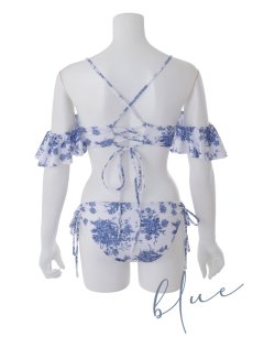 画像27: 【ビキニ】【水着】オフショル花柄リゾートビキニ 2点セット [FB01]【予約 / 6月中旬発送予定】 (27)