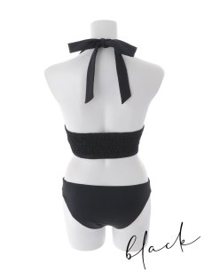 画像28: 【ビキニ】【水着】チェックレースホルターネックビキニ [FB01]【予約 / 6月下旬発送予定】 (28)