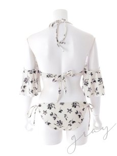 画像33: 【ビキニ】【水着】小花柄オフショルビキニ 2点セット[FB01]【予約 / 6月上旬発送予定】 (33)