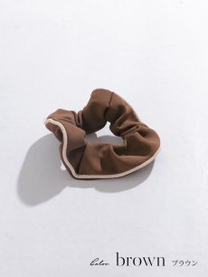 画像3: 【ヘアアクセサリー】バイカラーシュシュ【4カラー】 (3)
