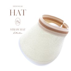 画像4: 【ビキニ】【水着小物：帽子】サンバイザー[HC03] (4)