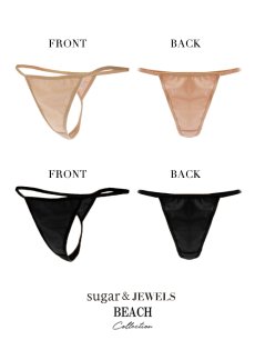 画像2: 【水着小物：インナー】Tバックインナーパンツ 水着用[HC03-U] (2)