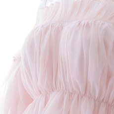 画像4: 【水着小物：カーディガン】シャーリング/オフショルトップス[HC03] (4)