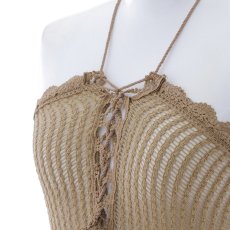 画像9: 【ビキニ】【水着小物：カーディガン】前開きベアパレオワンピース[HC03] (9)