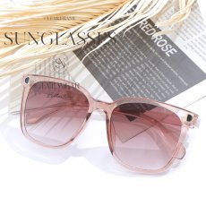 画像1: 【ビキニ】【水着小物：サングラス】ベージュフレームサングラス[HC03] (1)