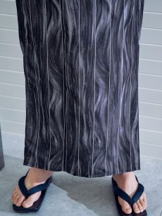 画像13: 【即日発送】【メンズ浴衣】モザイクアート×ストライプ浴衣 [/YMT] (13)