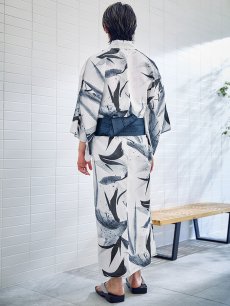 画像11: 【即日発送】【メンズ浴衣】水墨デザイン紳士浴衣 [YMT] (11)