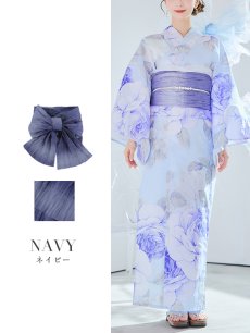 画像9: 【即日発送】【浴衣帯】グラデーション/しわ帯単品 / しわ帯 / シワ帯 / 浴衣帯 / 兵児帯[YMT] (9)