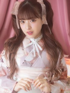 画像11: 【即日発送】【浴衣】 大人スウィートフラワー 薔薇 バラ ローズ 浴衣 【浴衣3点セット 浴衣/帯/下駄】 [YMT] (11)