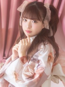 画像14: 【即日発送】【浴衣】 大人スウィートフラワー 薔薇 バラ ローズ 浴衣 【浴衣3点セット 浴衣/帯/下駄】 [YMT] (14)