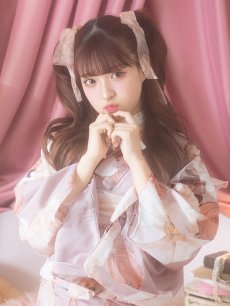 画像15: 【即日発送】【浴衣】 大人スウィートフラワー 薔薇 バラ ローズ 浴衣 【浴衣3点セット 浴衣/帯/下駄】 [YMT] (15)