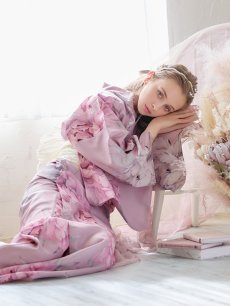 画像15: 【即日発送】【浴衣】大人スウィート/ピンク地に大柄牡丹浴衣 【浴衣3点セット 浴衣/帯/下駄】 [YMT] (15)