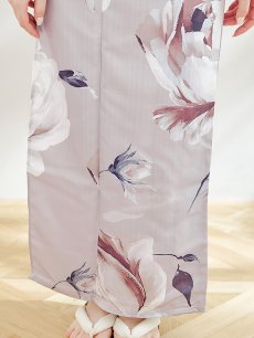 画像16: 【即日発送】【浴衣セール！】ロマンティックピオニー浴衣 【浴衣3点セット 浴衣/帯/下駄】 [YMT] (16)