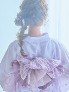 画像22: 【即日発送】アンティークパープルローズ浴衣 【浴衣3点セット 浴衣/帯/下駄】 [YMT] (22)