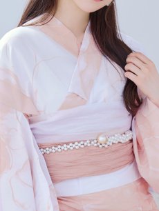 画像18: 【即日発送】ニュアンスピンクフラワー浴衣 【浴衣3点セット 浴衣/帯/下駄】 [YMT] (18)