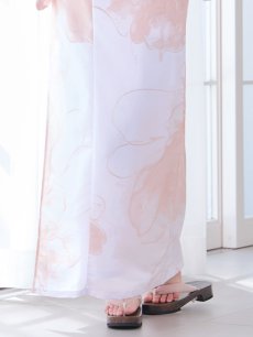 画像19: 【即日発送】ニュアンスピンクフラワー浴衣 【浴衣3点セット 浴衣/帯/下駄】 [YMT] (19)