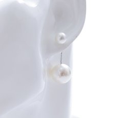 画像2: 【アクセサリー：ピアス】チェーンパールピアス【Fサイズ/1カラー】[OF08] (2)