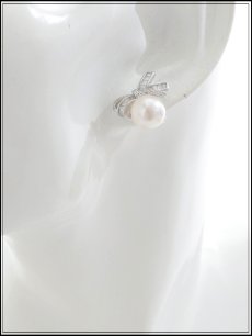 画像3: 【アクセサリー：ピアス】タイデザインパールピアス【Fサイズ/1カラー】[OF03] (3)