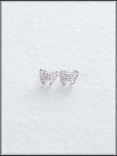 画像3: 【ピアス】バタフライビジューピアス【1カラー】[OF02]  (3)