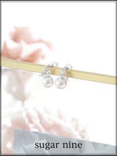 画像1: 【ピアス】バタフライモチーフパールピアス【Fサイズ/1カラー】[OF03] (1)